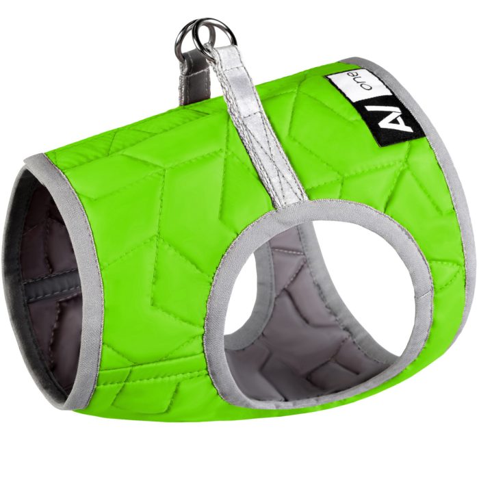 Collar AiryVest ONE мягкая шлея для собак, размер XS1, салатовая