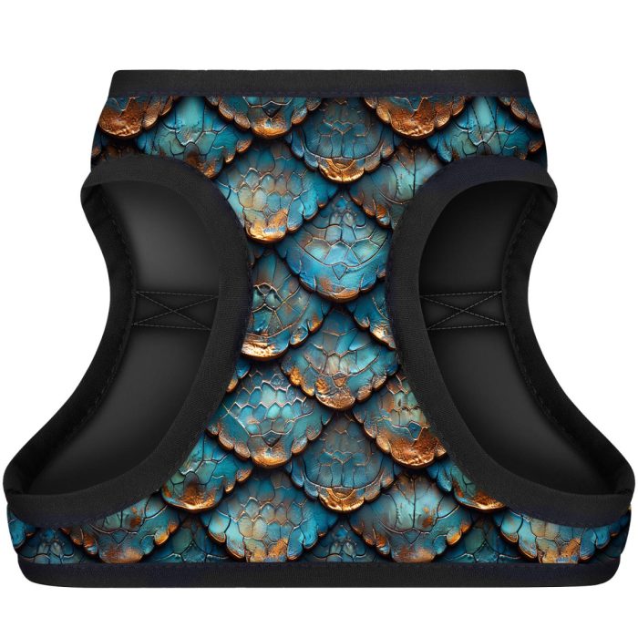 WAUDOG Clothes м'яка шлея для собак, розмір XS1, «Луска»