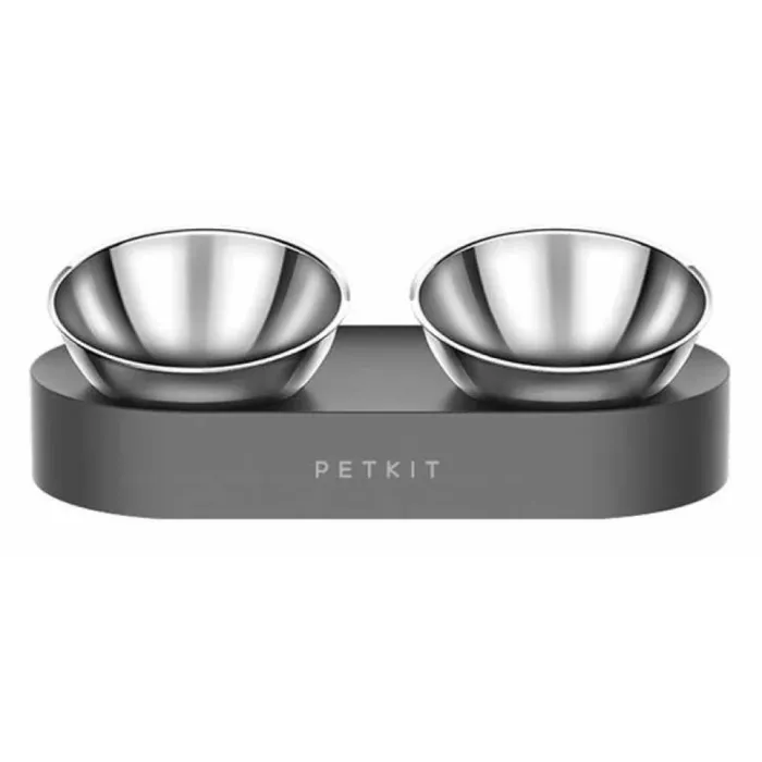 Petkit Fresh Nano-Metal Two Bowls двойная миска на регулируемой подставке, двойная, сталь