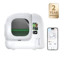 Petkit Pura Max 3 Premium Self-Cleaning автоматичний туалет для котів, 76 л, преміум, білий
