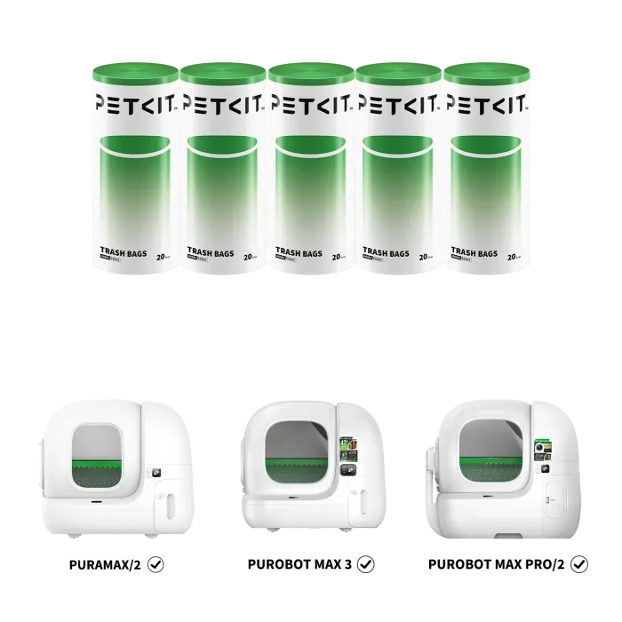 Petkit Trash Bags P99042 пакеты для смарт-лотков, 20 шт