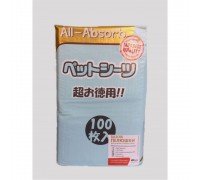 All-Absorb (Олл-Абсорб) Basic пеленки для собак 60х45см, 10 шт...