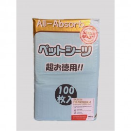All-Absorb (Олл-Абсорб) Basic пеленки для собак 60х45см, 100 шт...