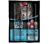 Напіввологі ласощі палички Alpha Spirit Sticks Fish для дорослих собак..