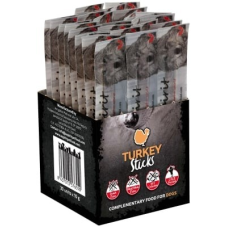 Полувлажное лакомство для собак Alpha Spirit DOG Sticks Turkey, палочки с индейкой, 30 шт, 300 г