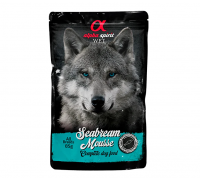 Влажный корм Alpha Spirit MOUSSE, для взрослых собак, дорада, мусс, 85..