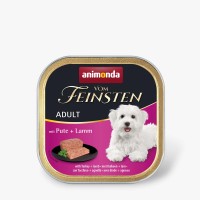 Вологий корм Animonda Vom Feinsten Adult with Turkey + Lamb з індичкою та ягням для собак, 150 г