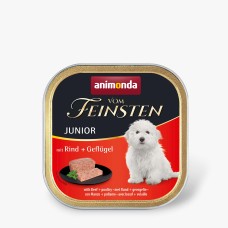 Влажный корм Animonda Vom Feinsten Junior with Beef + Poultry с говядиной и птицей для щенков, 150 г