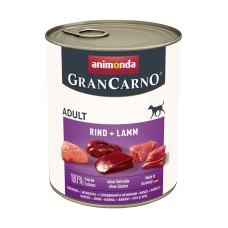 Влажный корм для собак Animonda GranCarno, с говядиной и ягненком, 800 г