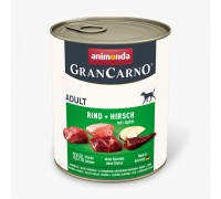 Влажный корм Animonda Gran Carno Adult Beef + Deer with Apple с говяди..