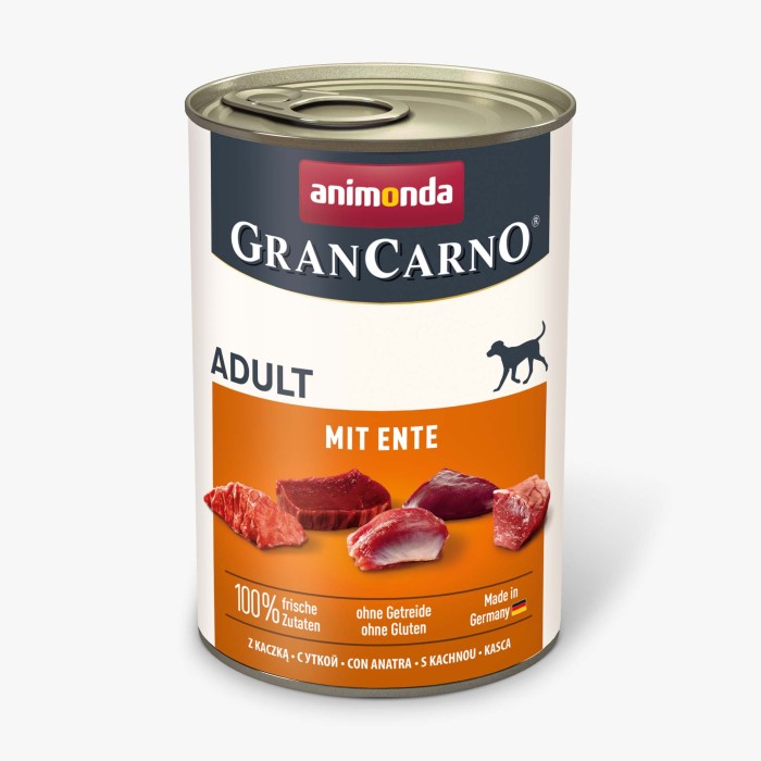 Вологий корм Animonda GranCarno Adult with Duck з качкою для собак, 400 г
