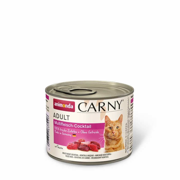 Влажный корм Animonda Carny Adult Multi Meat Cocktail мультимясной коктейль для кошек, 200 г