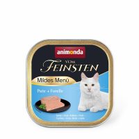 Вологий корм Animonda Vom Feinsten Adult Turkey + Trout з індичкою та фореллю для котів, 100 г