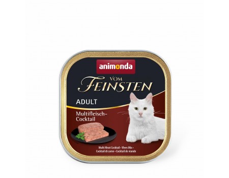 Вологий корм Animonda Vom Feinsten Adult Multi Meat Cocktail мультим'ясний коктейль для котів, 100 г