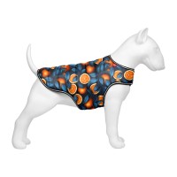 Курточка-накидка для собак WAUDOG Clothes, "Апельсини", XXS, А 23 см, B 29-36 см, С 14-20 см