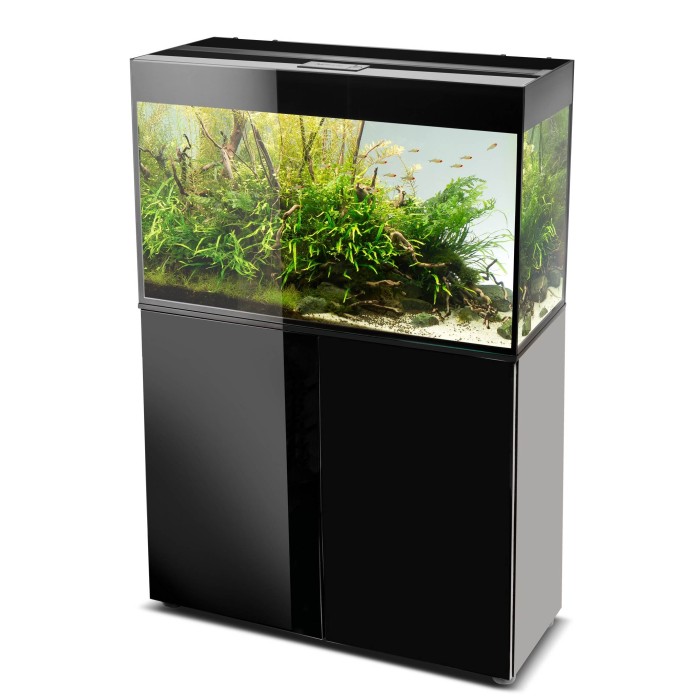Аквариум AQUA EL GLOSSY 100 прямой черный (215L)