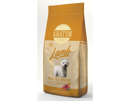 ARATON LAMB Adult All Breeds Сухий корм для дорослих собак усіх порід з ягнятком 3кг