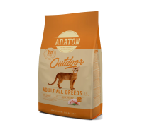 ARATON OUTDOOR Adult All Breeds Сухой корм для взрослых кошек с курице..