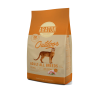 ARATON OUTDOOR Adult All Breeds Сухой корм для взрослых кошек с курице..