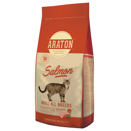 ARATON SALMON Adult All Breeds  Сухой корм для взрослых кошек с лососе..