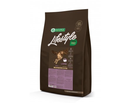 Сухой корм Nature's Protection Lifestyle Grain Free Lamb Adult All Breeds для собак всех пород, 10 кг