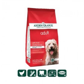 Arden Grange Adult Dog Chicken & Rice Корм сухой для взрослых собак со..