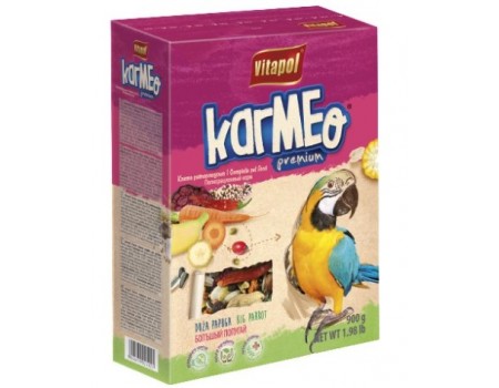 Vitapol Karmeo премиум повседневный корм для больших попугаев, 0.9 кг 