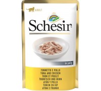 Schesir Tuna Chicken ШЕЗИР ТУНЕЦ С КУРИЦЕЙ влажный корм натуральные ко..