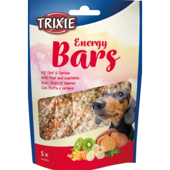 Лакомство"Energy Bars"(фрукты/овощи)  TRIXIE ,5х20гр 
