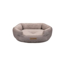 Лежак Pet Fashion BRIG для собак искусственный мех, мебельная ткань 58х48х20 см