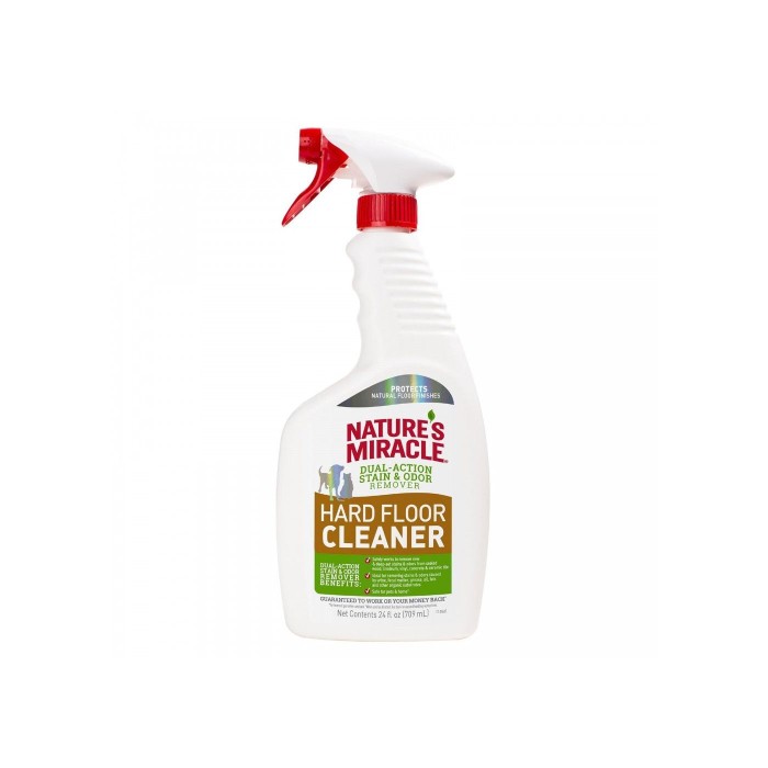 Засіб 8in1 Nature's Miracle Hard Floor Cleaner Dual Action Stain&Odor Remover для усунення плям і запахів для всіх видів