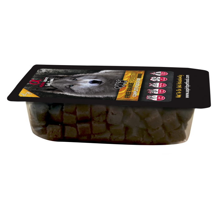 Корм для собак напіввологий Alpha Spirit Poultry Box беззерновий (200г х45) 9 кг