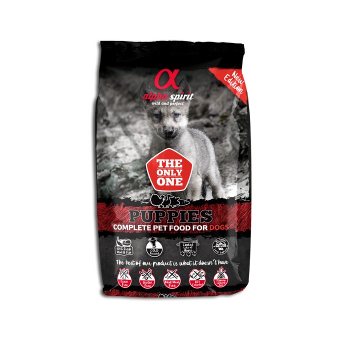 Сухий корм Alpha Spirit THE ONLY ONE DOG FOOD PUPPIES, для цуценят, 3 кг