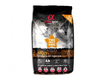 Сухой корм Alpha Spirit THE ONLY ONE DOG FOOD MULTIPROTEIN для собак, мультипротеин, 3 кг