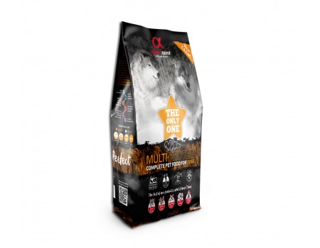 Сухой корм Alpha Spirit THE ONLY ONE DOG FOOD MULTIPROTEIN для собак, мультипротеин, 12 кг