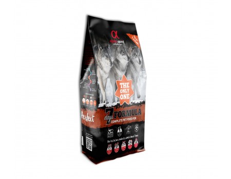 Сухой корм Alpha Spirit THE ONLY ONE DOG FOOD 7 DAYS, для собак, 12 кг