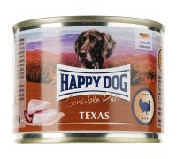 Консерва Happy Dog Sensible Pure Texas DS, с индейкой, 200 г..