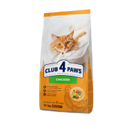 Club 4 Paws Сухий корм для котів  від 7 років курка 14 кг..