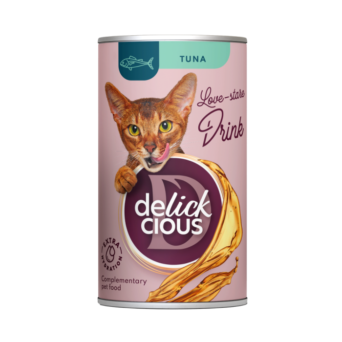 Додатковий корм для кішок DELICKCIOUS, напій з тунцем, 140 г