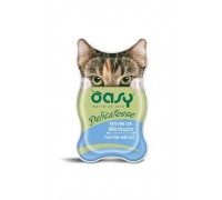 OASY CAT Паштет з тріскою для дорослих котів 0,085 кг..