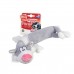 Игрушка для собак Кот с пищалкой/ткань GiGwi Plush, плюш, искусственный мех, 63 см  - фото 2