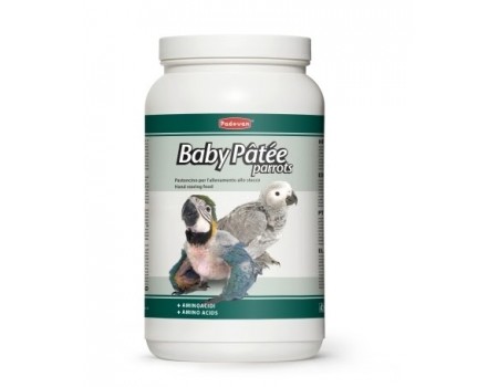Корм Padovan BABY Patee parrots, для пташенят папуг Падован Бейбі Пате Парротс, 900 г