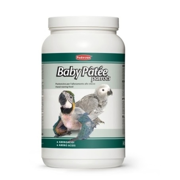 Корм Padovan BABY Patee parrots, для пташенят папуг Падован Бейбі Пате Парротс, 900 г