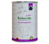 Влажный корм Baskerville Super Premium Kalb Mit Brombeeren для собак, ..