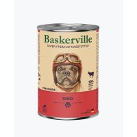 Вологий корм для собак Baskerville Яловичина, 800 г