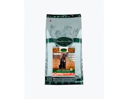 Сухий корм Baskerville HF Grose Rassen для дорослих собак великих порід, 20 кг