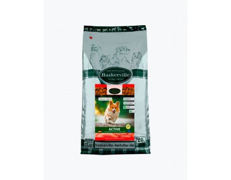 Сухой корм Baskerville HF Active для активных взрослых собак всех пород, 20 кг