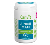 Canvit Junior Maxi Вітамінно-мінеральні добавки цуценят та молодих соб..