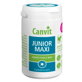 Canvit Junior Maxi Вітамінно-мінеральні добавки цуценят та молодих соб..