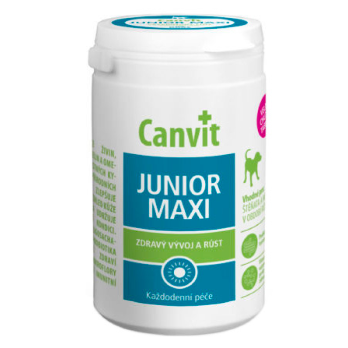 Canvit Junior Maxi Витаминно-минеральные добавки щенков и молодых собак,  230 г